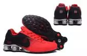 running nike shox deliver chaussures fashion trend warhead red